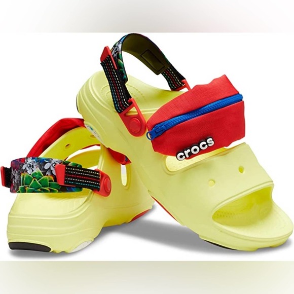 CROCS Other - CROCS Classic All Terrain Sandals With Zipper Pouch Desert Trip 2 M9/W11 NWT NEW